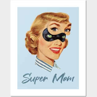 Super Mom Retro Posters and Art